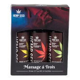 Hemp Seed Massage A Trois Scented Massage Oils Sex Pheromones and Perfumes